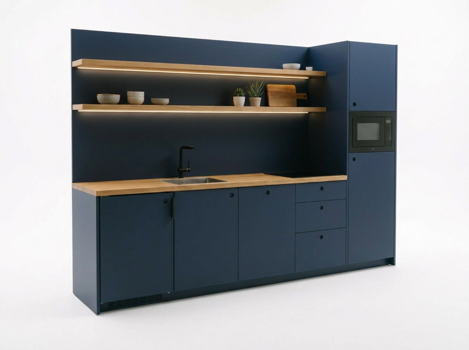 kitchen — midnight blue